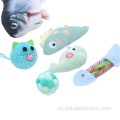 Моделирование Wiggle Fish Cat Toys Подвижные игрушки-рыбы